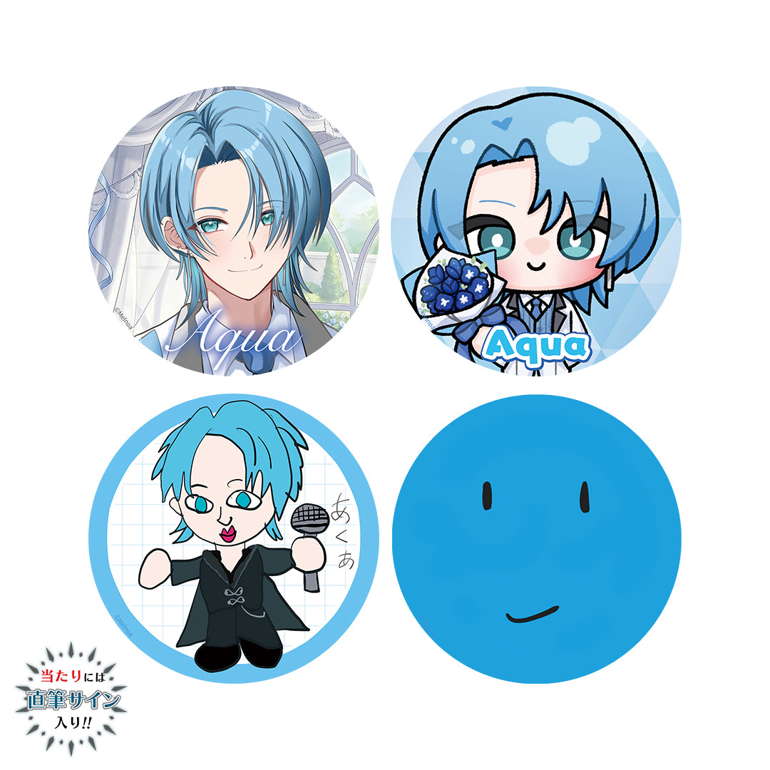 【受注生産 / 3月中旬発送】アクア BIRTHDAY GOODS 2026 ランダム缶バッジ(全4種) <受付期間:〜2/17>