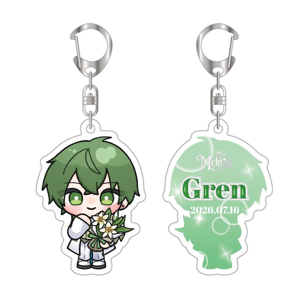 【受注生産 / 7月上旬発送】グレン BIRTHDAY GOODS 2026 アクリルキーホルダー <受付期間:〜6/14>