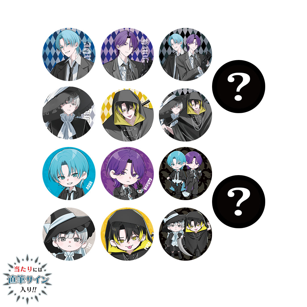 【受注生産 / 10月下旬発送】メルノア ランダム缶バッジ(Halloween ver.)<受付期間:〜10/4>