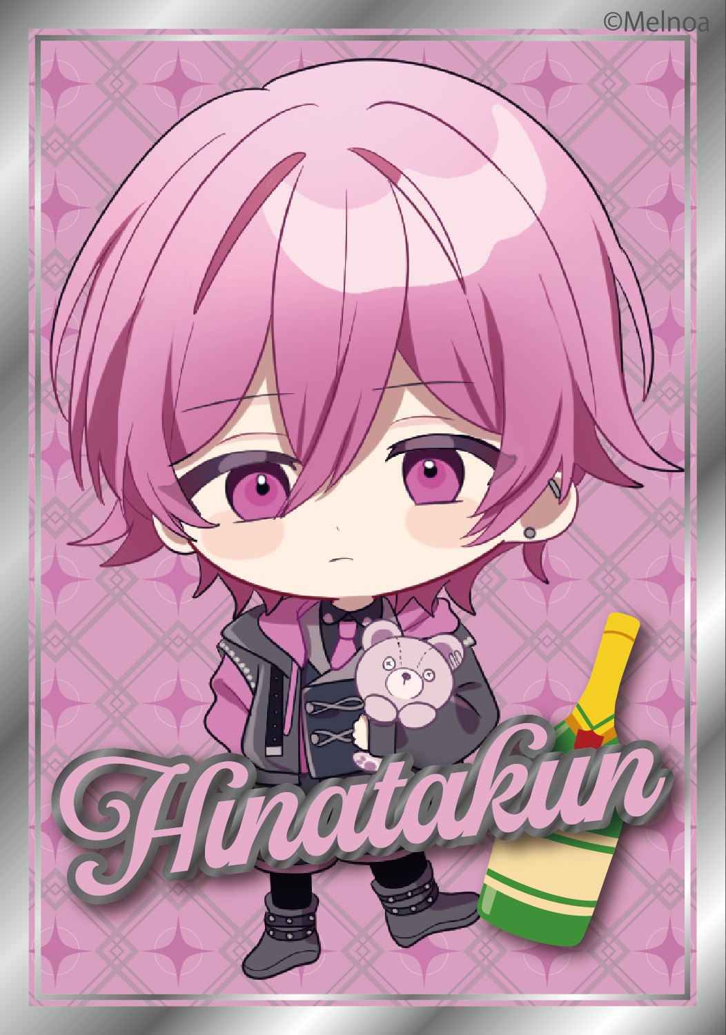 【センター楽曲】ひなたくん応援ブロマイド(ミニキャラver.)