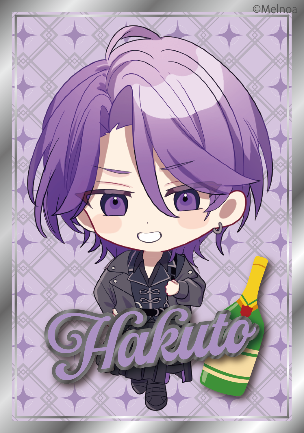 【センター楽曲】ハクト応援ブロマイド(ミニキャラver.)