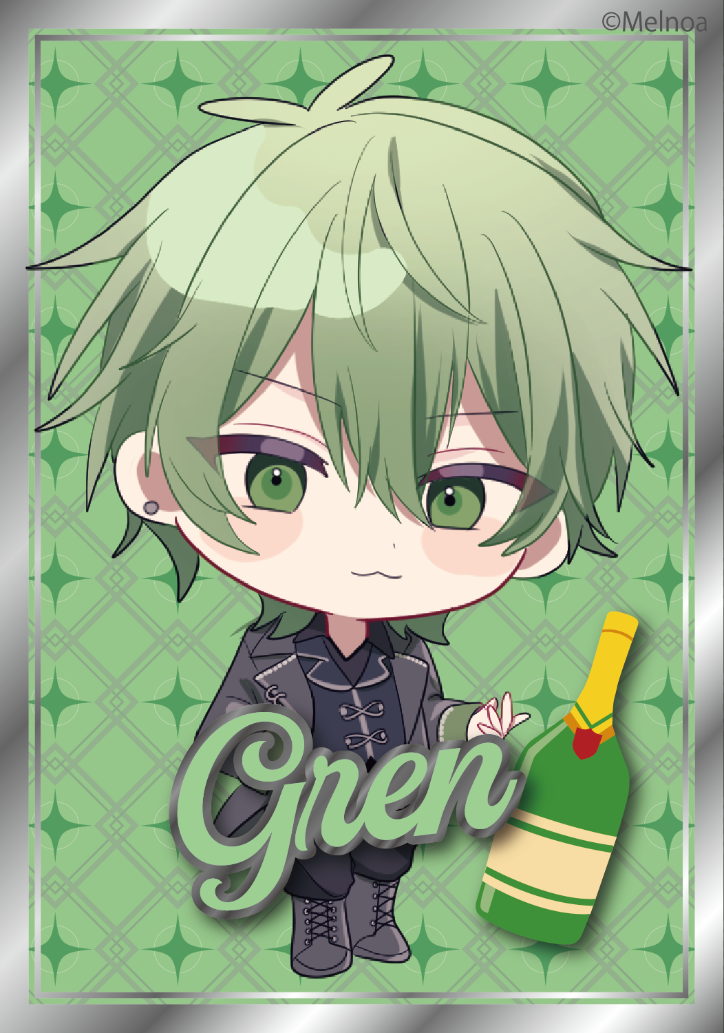 【センター楽曲】グレン応援ブロマイド(ミニキャラver.)