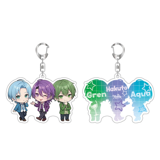 【受注生産 / 5月下旬発送】メルノア ペアアクリルキーホルダー（School ver. / 大人組）＜受付期間：〜5/3＞