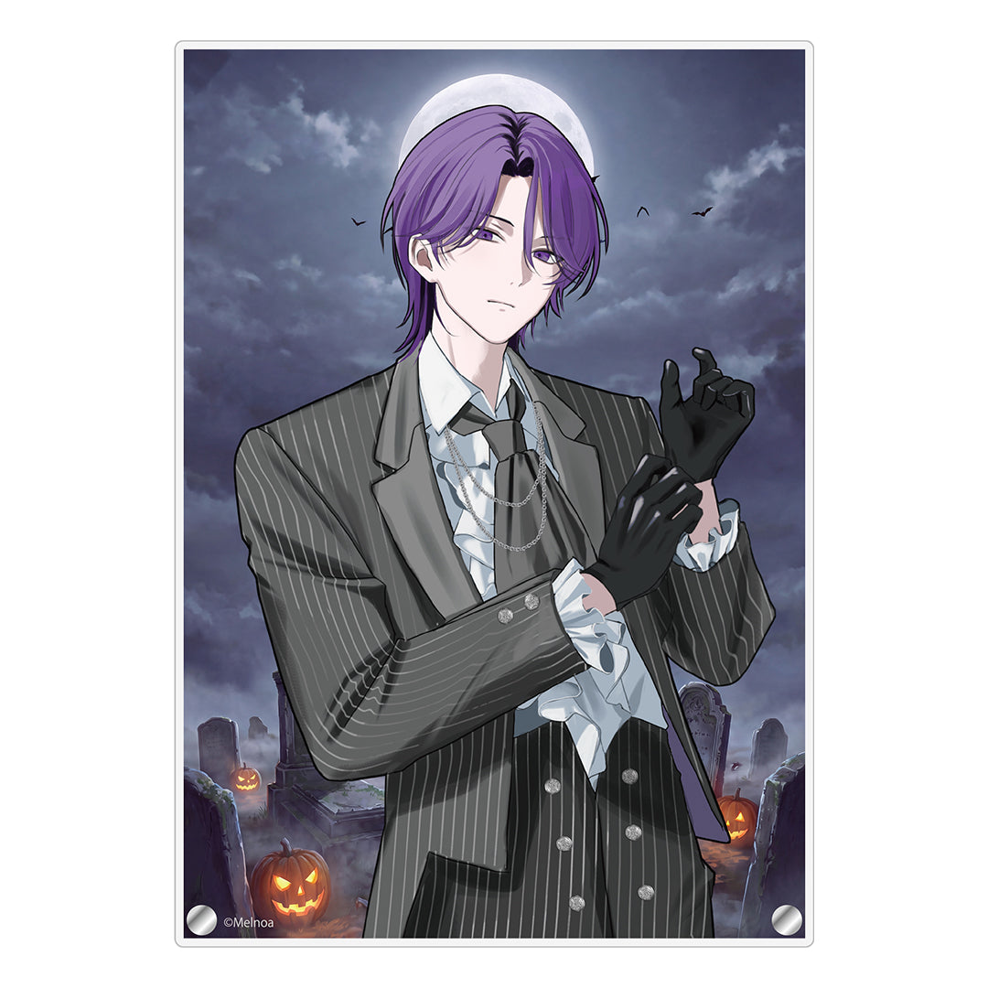 【受注生産 / 10月下旬発送】メルノア ビジュアルアクリルパネル（Halloween ver. / ハクト）＜受付期間：〜10/4＞
