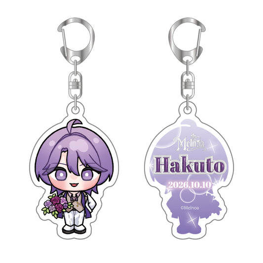 【受注生産 / 9月末発送】ハクト BIRTHDAY GOODS 2026 アクリルキーホルダー ＜受付期間：〜9/6＞