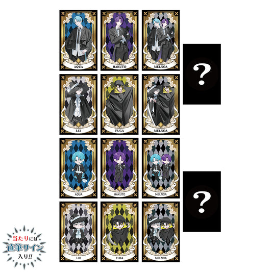 【受注生産 / 10月下旬発送】メルノア ランダムタロット風トレーディングカード（Halloween ver.）＜受付期間：〜10/4＞