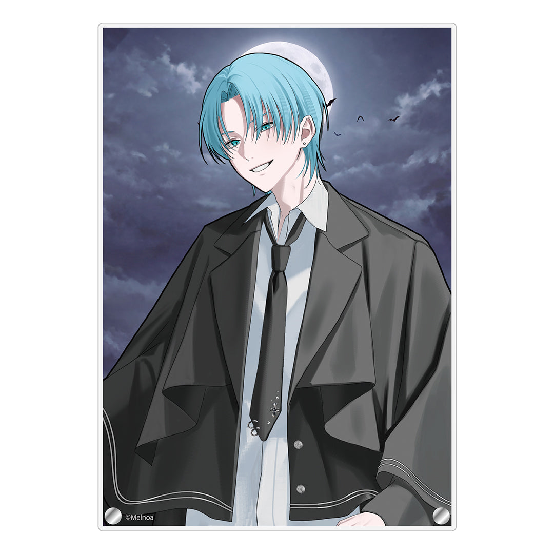 【受注生産 / 10月下旬発送】メルノア ビジュアルアクリルパネル（Halloween ver. / アクア）＜受付期間：〜10/4＞