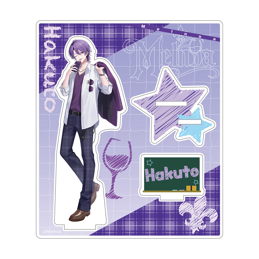 【受注生産 / 5月下旬発送】メルノア アクリルスタンド（School ver. / ハクト）＜受付期間：〜5/3＞