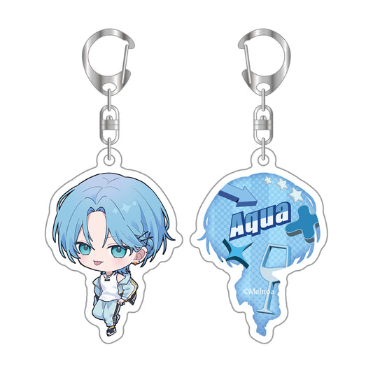 【受注生産 / 9月上旬発送】メルノア アクリルキーホルダー（SUMMER ver. / アクア）＜受付期間：〜8/16＞