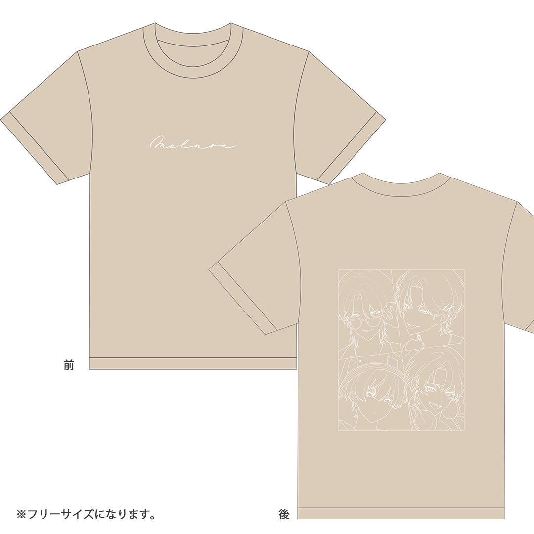 【受注生産 / 9月上旬発送】メルノア サマーTシャツ（サンドベージュ）＜受付期間：〜8/16＞