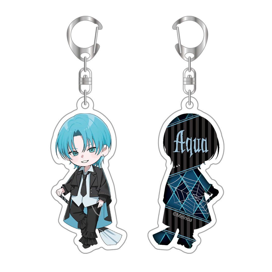 【受注生産 / 10月下旬発送】メルノア アクリルキーホルダー（Halloween ver. / アクア）＜受付期間：〜10/4＞