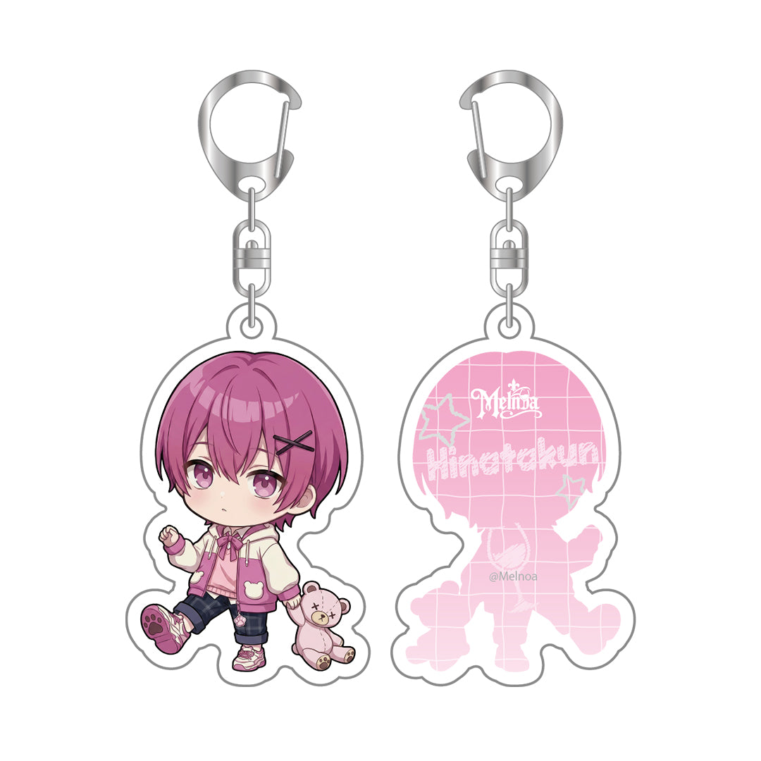 【受注生産 / 5月下旬発送】メルノア アクリルキーホルダー（School ver. / ひなたくん）＜受付期間：〜5/3＞