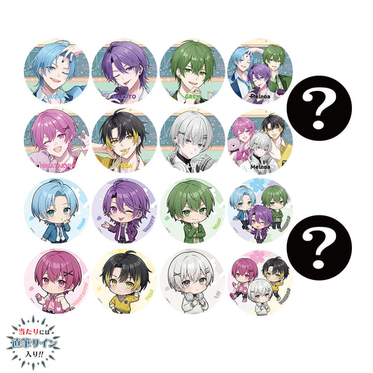 【受注生産 / 5月下旬発送】メルノア ランダム缶バッジ（School ver.）＜受付期間：〜5/3＞
